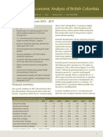 BC Economic Forecast BC Economic Forecast 2013-17013-17 - Feb13