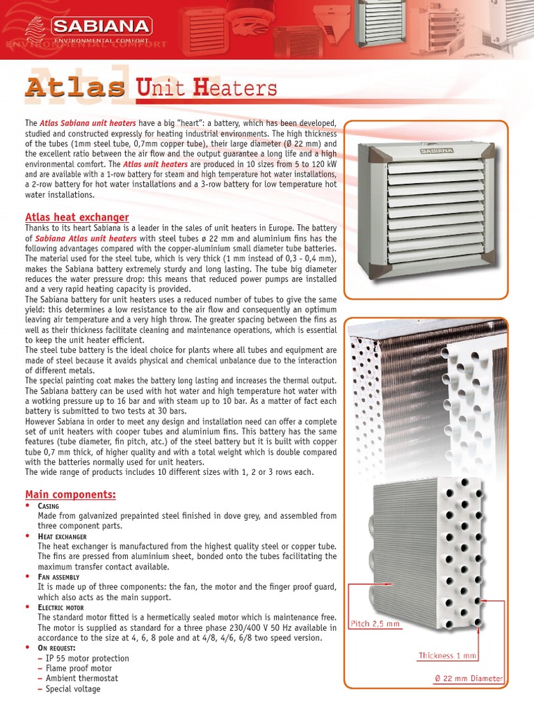 Aeroterma ATLAS | PDF | Water Heating | Vacuum Tube