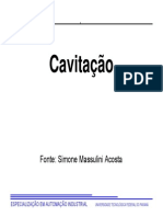 Valvulas de Controle - Cavitação