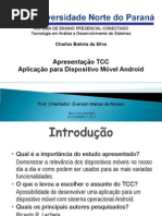 Apresentação TCC - Unopar