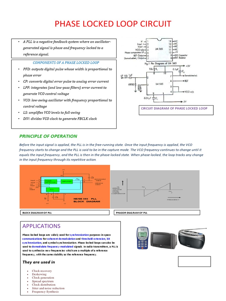 Phase Locked Loop PDF Information And Communications Technology
