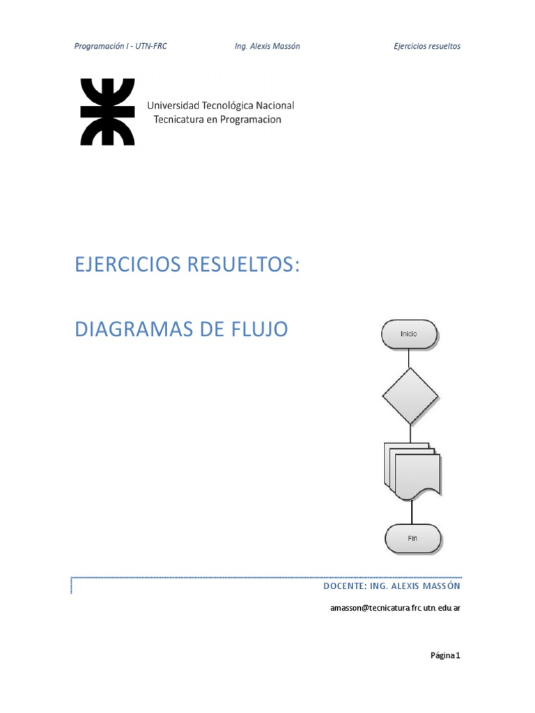 Ejercicios Resueltos de Diagramas de Flujos | PDF | Algoritmos | Lenguaje  de programación
