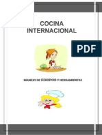 Cocina Internacional...