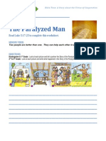 Paralyzed Man Worksheet 