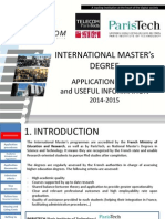 Application Guide Master International