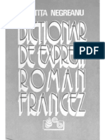 Dictionar de Expresii Roman - Francez