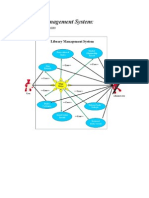 Library Management System -System Use Case Diagram