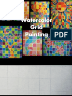 D and P Grid Paintings Color Theory