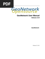 Geo Network User Manual