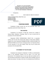 SAMPLE REPLY TO RESPONDENTS' POSITION PAPER | Withholding Tax | Negligence