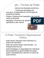 O Poder nas Organizações