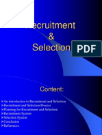 Recruitment & Selection