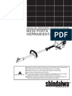 Shindaiwa M230 - Herramienta Multiple PDF