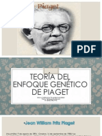Teoría Del Enfoque Genético de Piaget