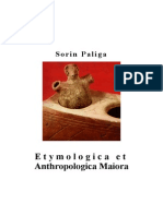 Etymologica Et Anthropologica Maiora