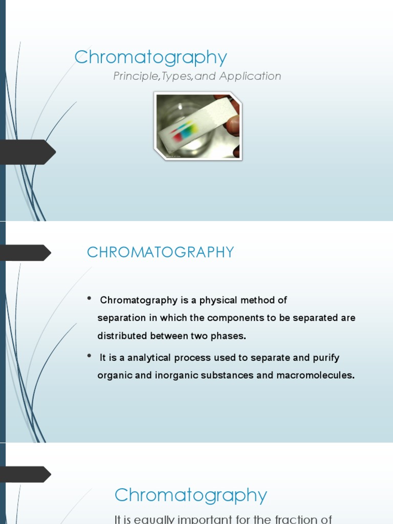 Chromatography Elution Chromatography