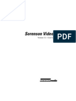 Sorenson Video 3: Version 3.1-User Guide