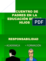 ENCUENTRO DE PADRES EN LA EDUCACIÓN DE SUS.ppt