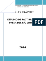 Taller - Eia - Estudio de Factibilidad Presa Del Rio Chonta