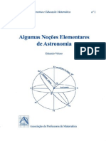 Algumas Noções Elementares de Astronomia