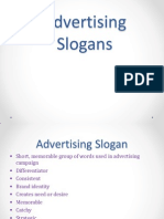 Advertising Slogans