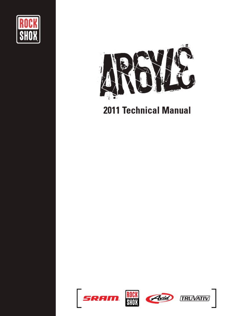 2007 Rockshox Tora Manual