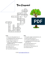 Tree Crossword