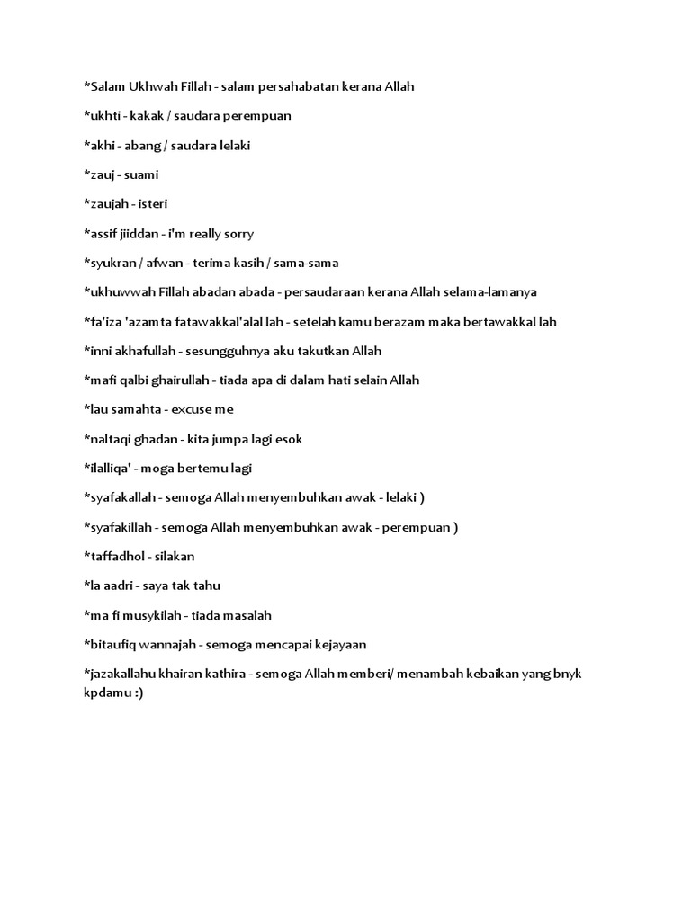 Mari Belajar Bahasa Arab