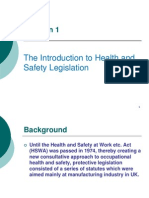 Introduction of Occupational Health and Safety