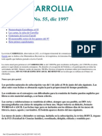 Carrollia: No. 55, Dic 1997