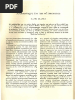 Carke_1973_Archaeology the Loss of Innocence