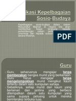 Implikasi Kepelbagaian Sosiobudaya