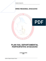 Plan Vial Departamental Participativo Aycucho