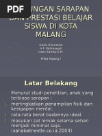 Download Power Point Sarapan Pagi Kir Siswa Mtsn Malang 1 by umar SN21320856 doc pdf
