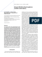 Anti-Biofouling Coating by Wrinkled, Dual-Roughness Structures of Diamond-Like Carbon (DLC)