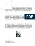 Texto de Apoio - Impactos Dos Veículos Automotores