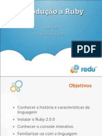 Formação Ruby & Redu :: Introdução A Ruby
