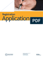 Registration Application Form July 2013 Building Practitioner Australia
