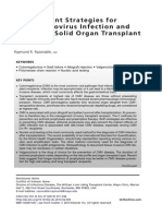 Citomegalovirus en Postranplantados