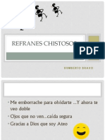 REFRANES Chistosos