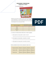 EJERCICIOS.FraccionesyPorcentajes