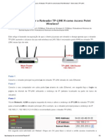 Como Configurar o Roteador TP-LINK N como Access Point Wireless_ - Bem-vindo à TP-LINK
