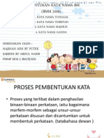 Pembentukan Kata Nama BM