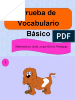 VOCABULARIO BASICO