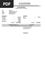 Contoh Slip Gaji Karyawan Format Ms Excel