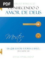 Cohecendo Oamor de Deus Disicpulado