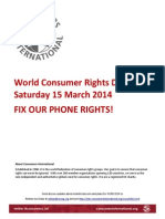 Fix Our Phone Rights for WCRD 2014