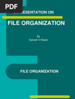 A Presentation On: File Organization