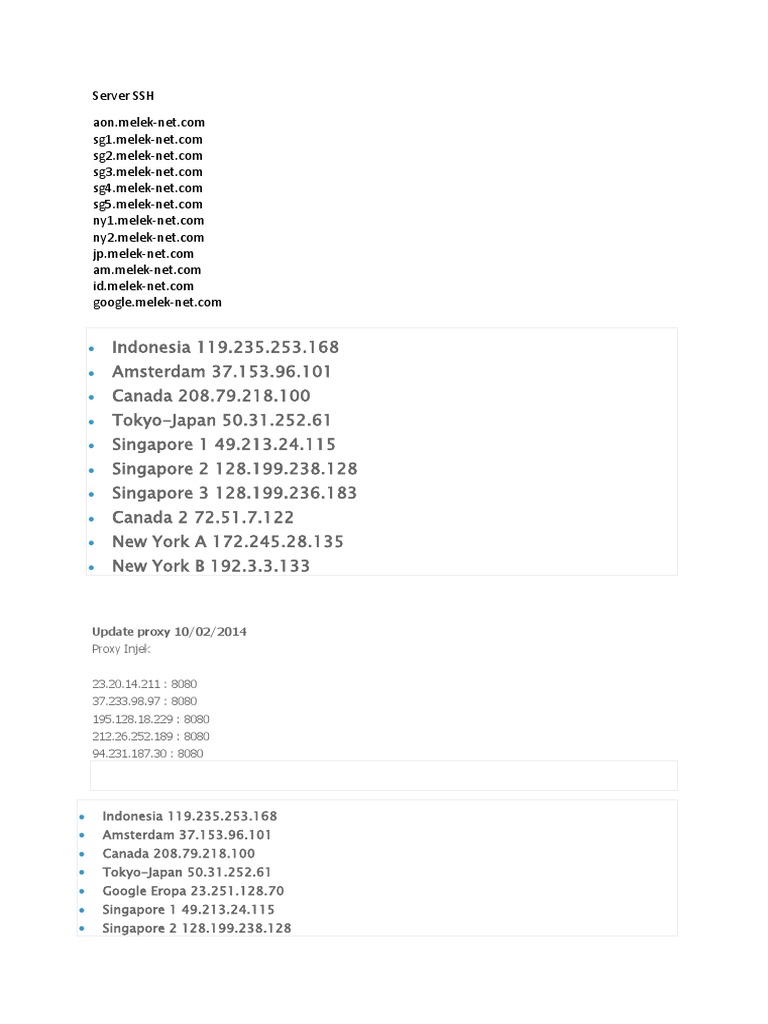 Server SSH | PDF