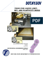 Liquid Limit Method